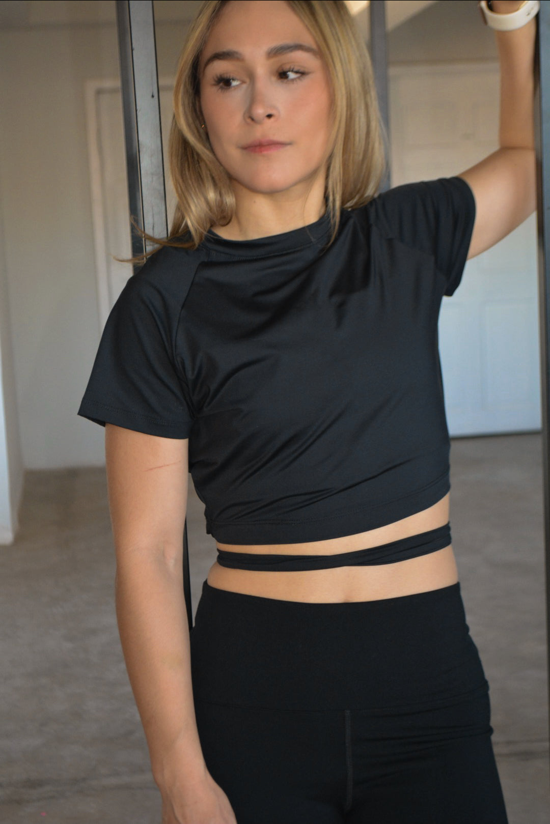 Crop top tiras